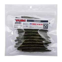 YUM DINGER 4" 30PK GHILLIESUIT