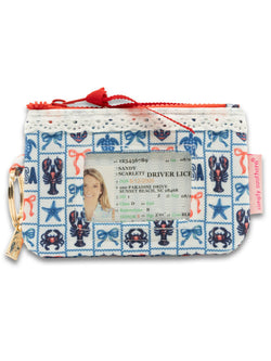 Simply Southern Lobster Patch Lace ID Wallet