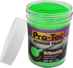 Pro-Tec Powder Paint, 2oz. Color: 11 Bright Green