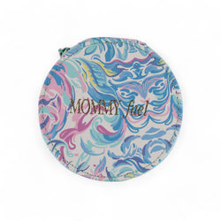 Water Color Patterned Travel Pill Case by