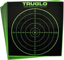 TRUGLO TRU-SEE TARGETS 100 YARD 12X12 6PK