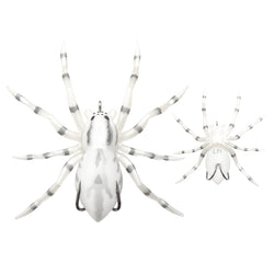 Lunkerhunt Phantom Spider 1/4oz 2'' White Wolf 1pk Phantom Spider White Wolf 1pk