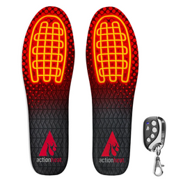 ActionHeat ActionHeat 3.7V Rechargeable Heated Insoles Black