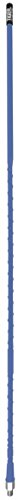 Everhardt TSM2-BL 2 ft. 0.75 Wave CB Antenna with Weather Trap & 0.38 x 24 in. Threaded Base44; Blue