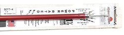 Everhardt SOTT4-R 1.5 Wave 4 ft Fiberglass Tuneable CB Radio Antenna - Red
