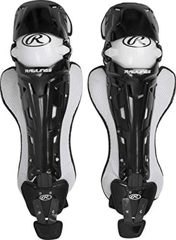 Rawlings Mach Adult NOCSAE Baseball Catcher's Leg Guards