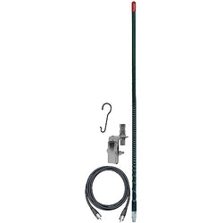 FireStik FS464A8A-B Four foot single mirror mount CB antenna kit (Black)