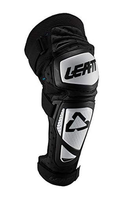 Knee&Shin Guard EXT Wht/Blk #L/XL