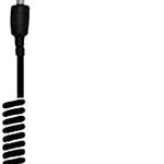 2.5mm connector - Listen only SHORT clear tube with barrell speaker, one medium Fin Ultra Ambi ear tip