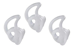 Ear Phone Connection EP-FUA Ambidextrous Skeleton Ear Tip, Large, Clear, Set of 2