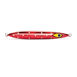 Mustad MJIG04-LPK-300-1 Rip Roller Slow Fall Jig, Lumo Polkadot, 300g