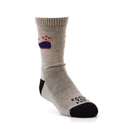 Farm to Feet (9875-040-SIL-KL) Kids Whale Light Cushion