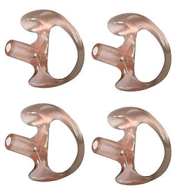Ear Phone Connection Right Ear Medium Soft Silicone Radio Earpiece Set of 4 pcs - Insert Earmolds - Semi Custom Mold Earplug Earbuds