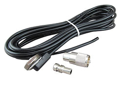 Larsen Original NMO-K 3/4'' Permanent Hole Mount with 17' RG58A/U Cable and UHF Male PL259 Connector