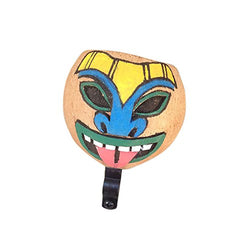 Cruiser Candy 100% Natural Hand Carved Hand Painted Coconut Bicycle Drink Holder/ Can Holder/ Bike Cup Holders/Bicycle Cell Phone Holder/ Beach Cruiser Bottle Holder