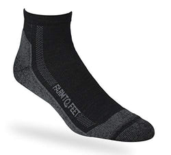 Farm to Feet (7062-L-BLK) Farm to Feet Unisex Denver Lightweight 1/4 Crew Socks
