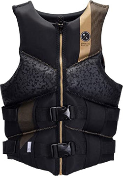 Hyperlite Domain CGA Womens Wakeboard Vest Black/Gold