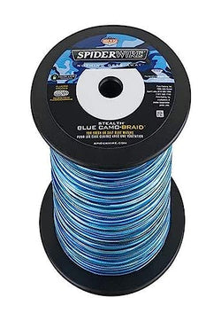Spiderwire SS65BC-3000 Stealth Braided Line 65lb 3000yd Blue Camo