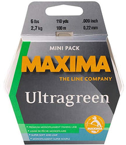 Maxima MMG-15 Ultragreen Mono Line Mini Pack 15lb 110yd