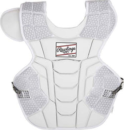 Rawlings Mach Series Baseball Catcher's Helmet with IMPAX Padding, White