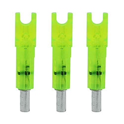 Lumenok Crossbow Nocks Green Capture 3 pk.
