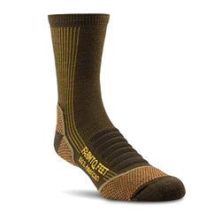 Farm to Feet (7065-465-TUR-L) Damascus Light Targeted Cushion 3/4 TURKISH COFFEE/SUNFLOWER L