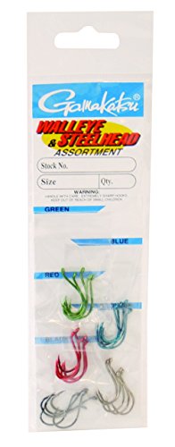 Gamakatsu 02508 Hook Assortment Size 4, Needle Point, Octopus