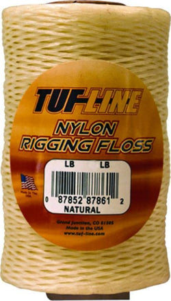 Tuf-Line NOS30W320 Nylon Rigging Floss - Natural 30Lb 1/8Lb Pks