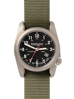 A-2T Super Classic Black dial- #125 Defender Drabª nylon band