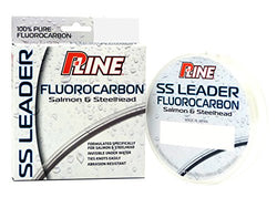 P-Line SSFL-100-10 Salmon-Steelhead Fluorocarbon Leader 10lb 100yd