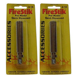 FireStik LOT of 2 K-1A Internal CB Radio Antenna Quick Disconnect Mounts