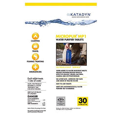Katadyn (8013692) Micropur MP1 Purification Tablets (Package of 30)