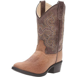 Old West Kids Boots J Toe Vintage