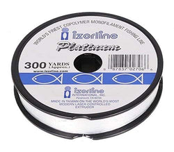 Izorline 027073 Platinum Co-Polymer Mono Line 20lb 300yd Clear