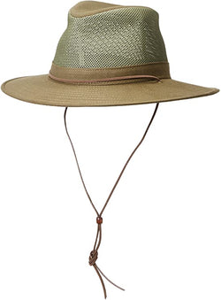 Voyager-Breezer Henschel, Cotton Polyester, 3” Brim, Self Band, UPF 50+