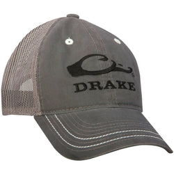 DRAKE Mesh Back Gray Logo Cap DH2010-GRY