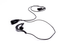 Impact Flexible Earhook Earpiece for Motorola 2-Pin Radio (CP200, BPR40, CLS1410)